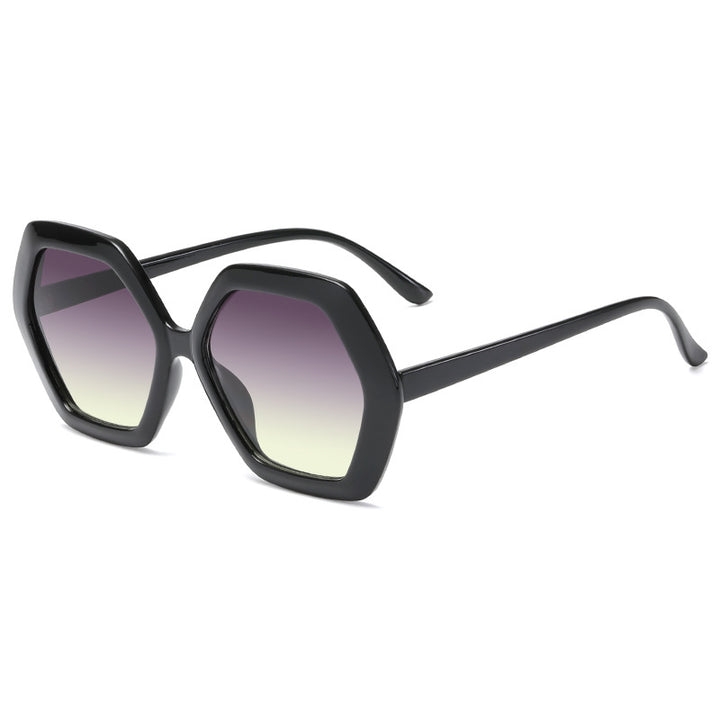 Women geometric sunglasses with modern design Bowlift