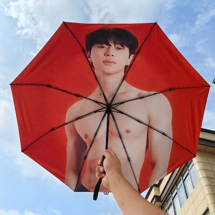 Women's foldable umbrella with unique design Bowlift