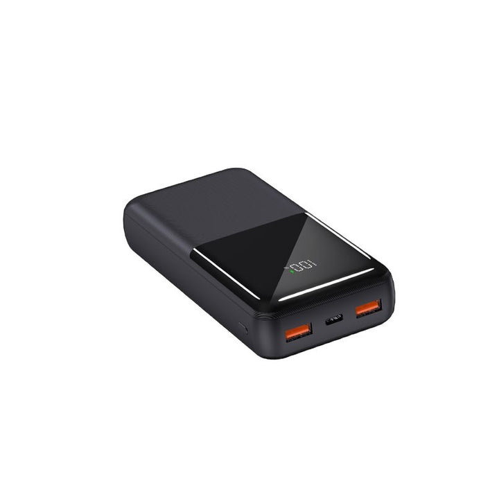 Powerbank with multifunctional fast charging system and digital battery level indicator Bowlift