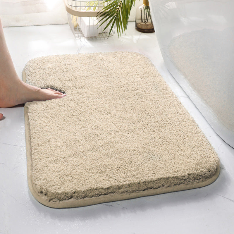 Plush Bath Mat Bowlift