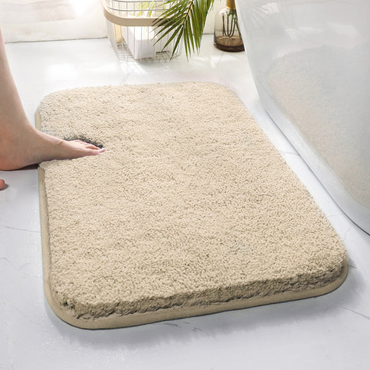 Plush Bath Mat Bowlift