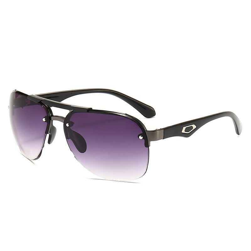 Men's Sporty Sunglasses with Modern Frame Bowlift