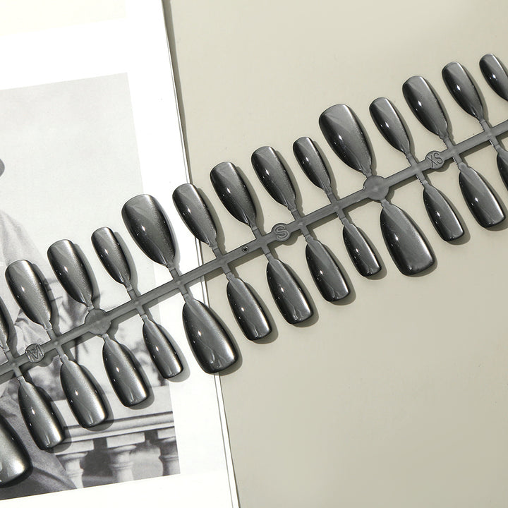 Glossy Press-On Nail Tips Set Bowlift 1787225302