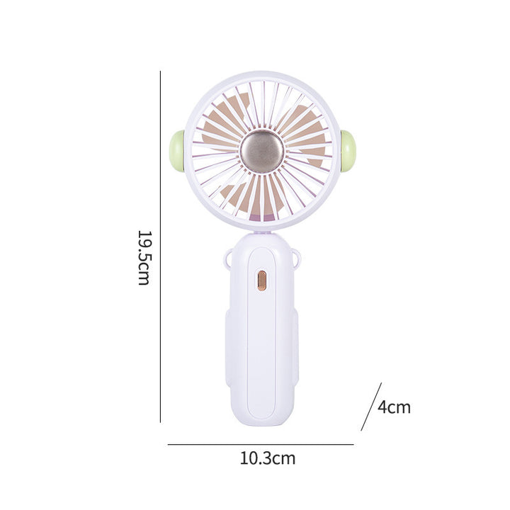 Ladies Portable Hand Fan with Cute Design Bowlift