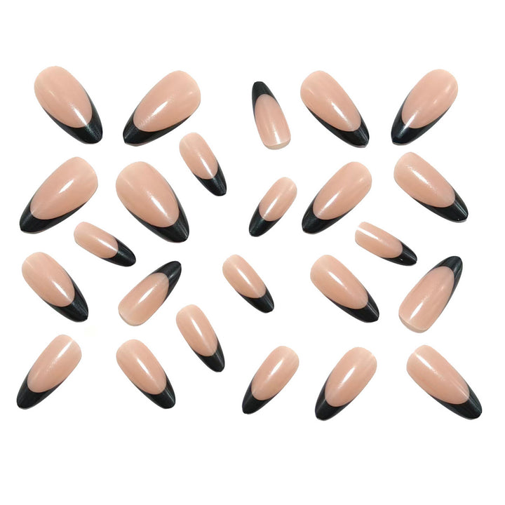 Elegant Artificial Nails with Modern Stiletto Tips Bowlift