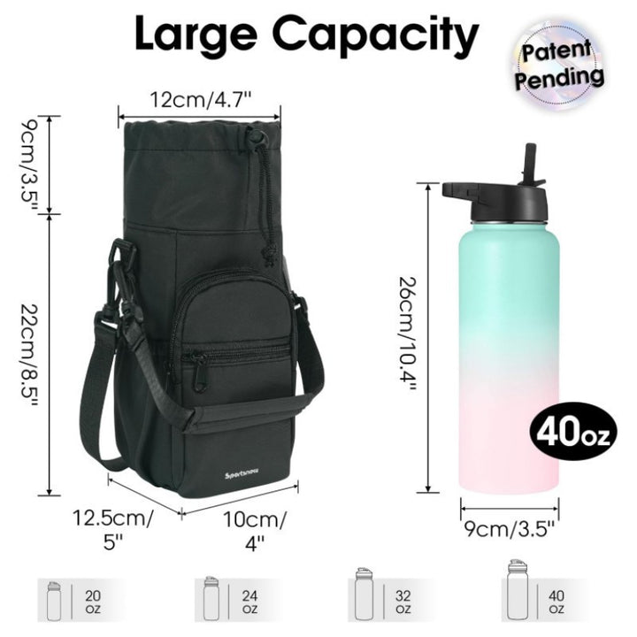 Practical Bottle Crossbody Bag Bowlift