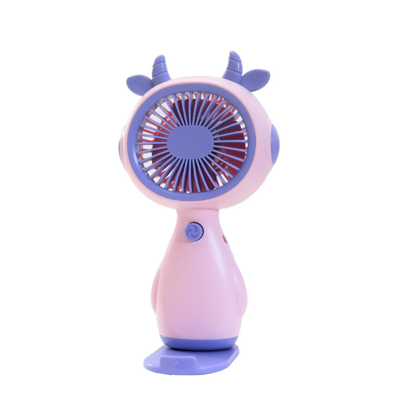 Portable Mini USB Fan with Animal Design Bowlift
