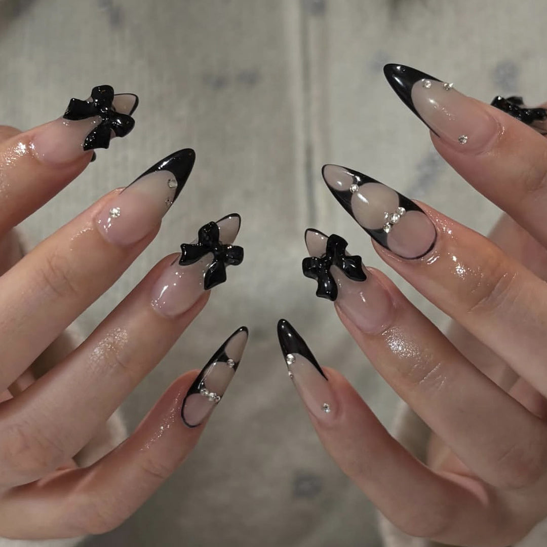 Artistic Stiletto Nail Art Extensions Bowlift