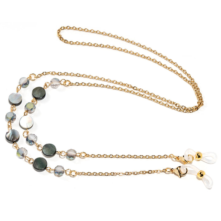 Elegant Crystal Beaded Eyewear Chain Bowlift