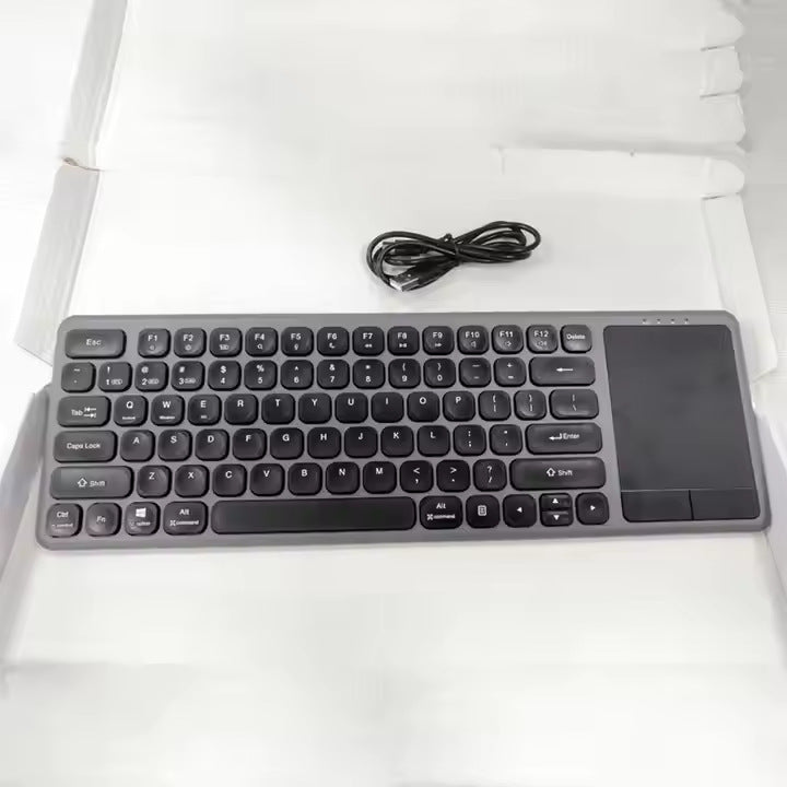 Ultrathin Bluetooth Keyboard with Integrated Touchpad Bowlift