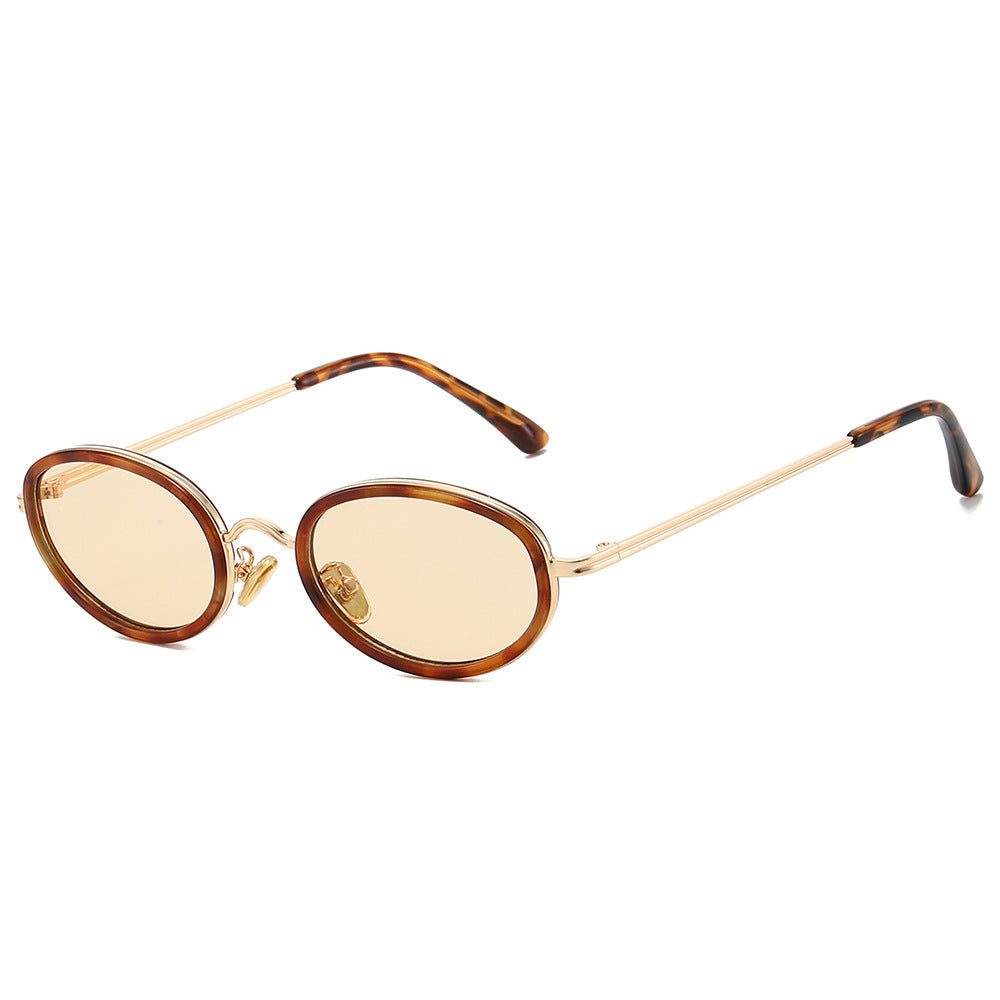 Women's fashionable sunglasses with high-quality frame and round lenses Bowlift