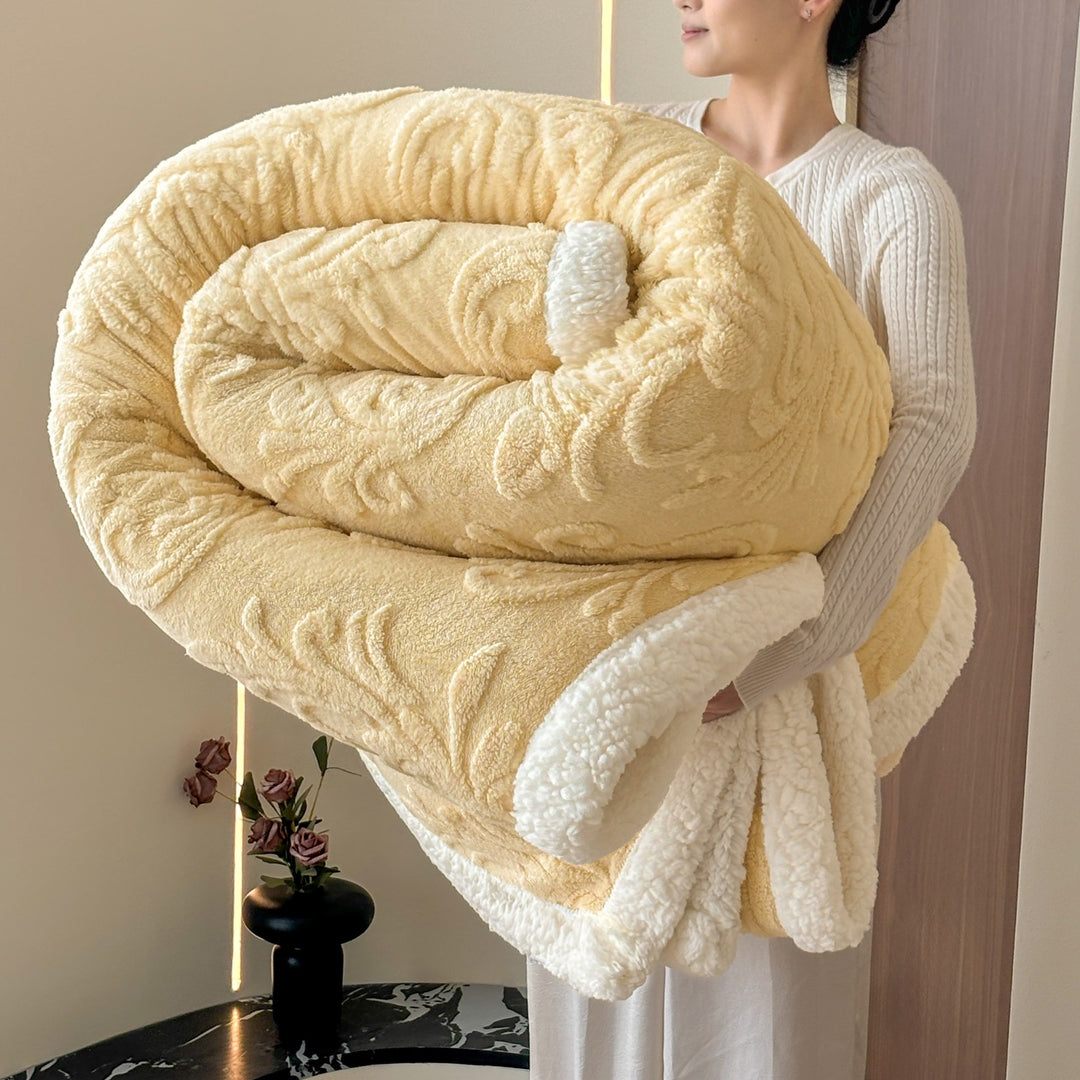 Plush Throw Blanket Bowlift