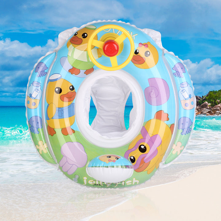 Ladies Inflatable Swimming Ring with Safety Control Bowlift