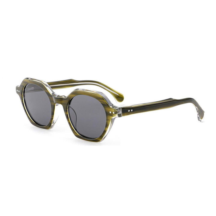 Women's sunglasses in stylish, hexagonal design with sturdy frame and UV protection Bowlift