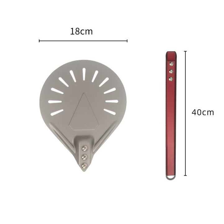 perforated aluminum pizza peel with detachable ergonomic handle Bowlift