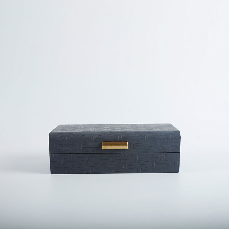 Decorative Storage Boxes with Elegant Weave Detail