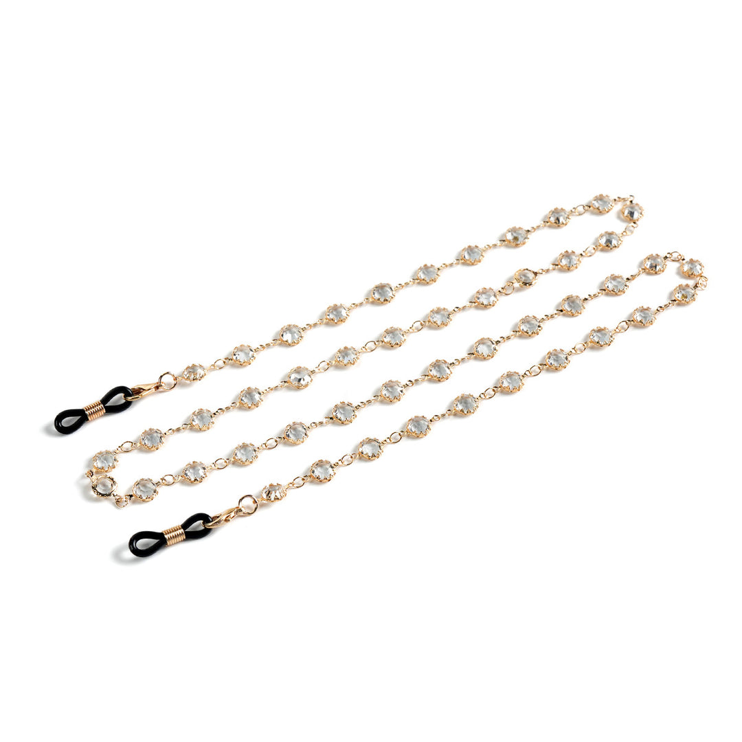 Dazzling Crystal Glasses Chain Bowlift