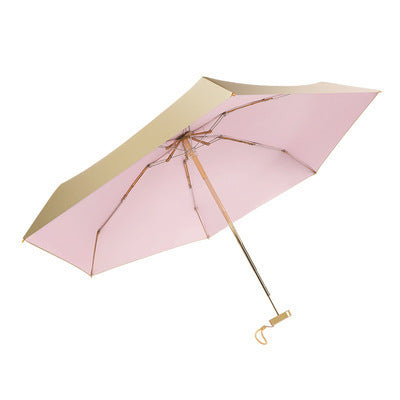 Women's creative folding umbrella with floral pattern Bowlift