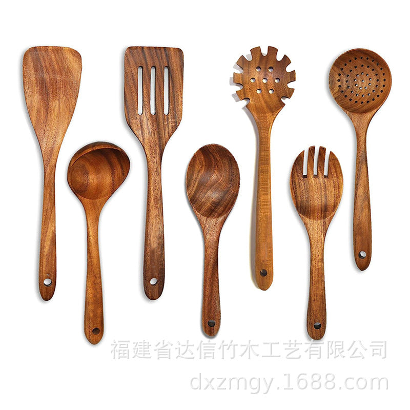 BowLift | Kitchen Set Made from Natural Teak Wood