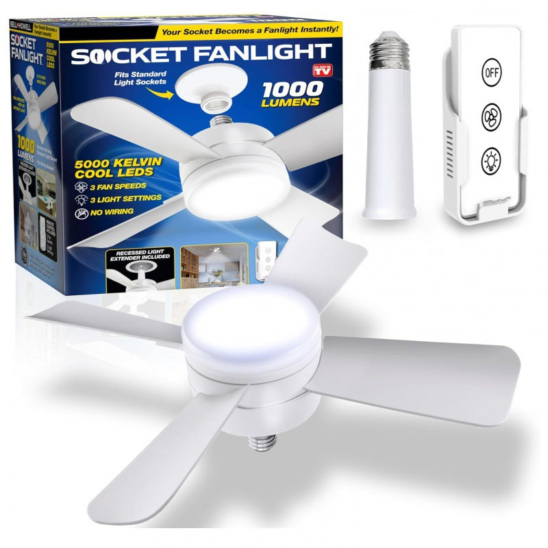 Adjustable LED Fan Light with Remote. | Bowlift