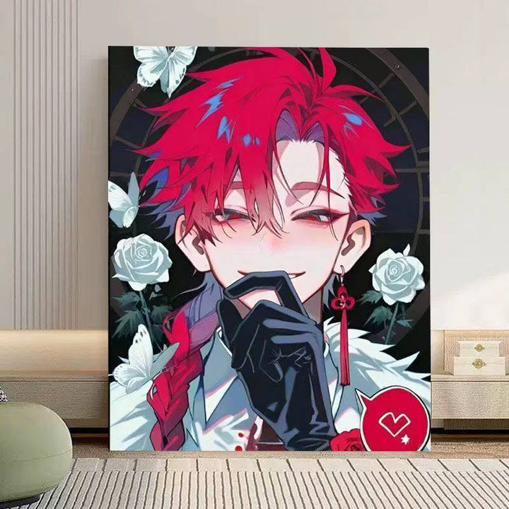 Artistic Anime-Inspired Wall Art Print Bowlift