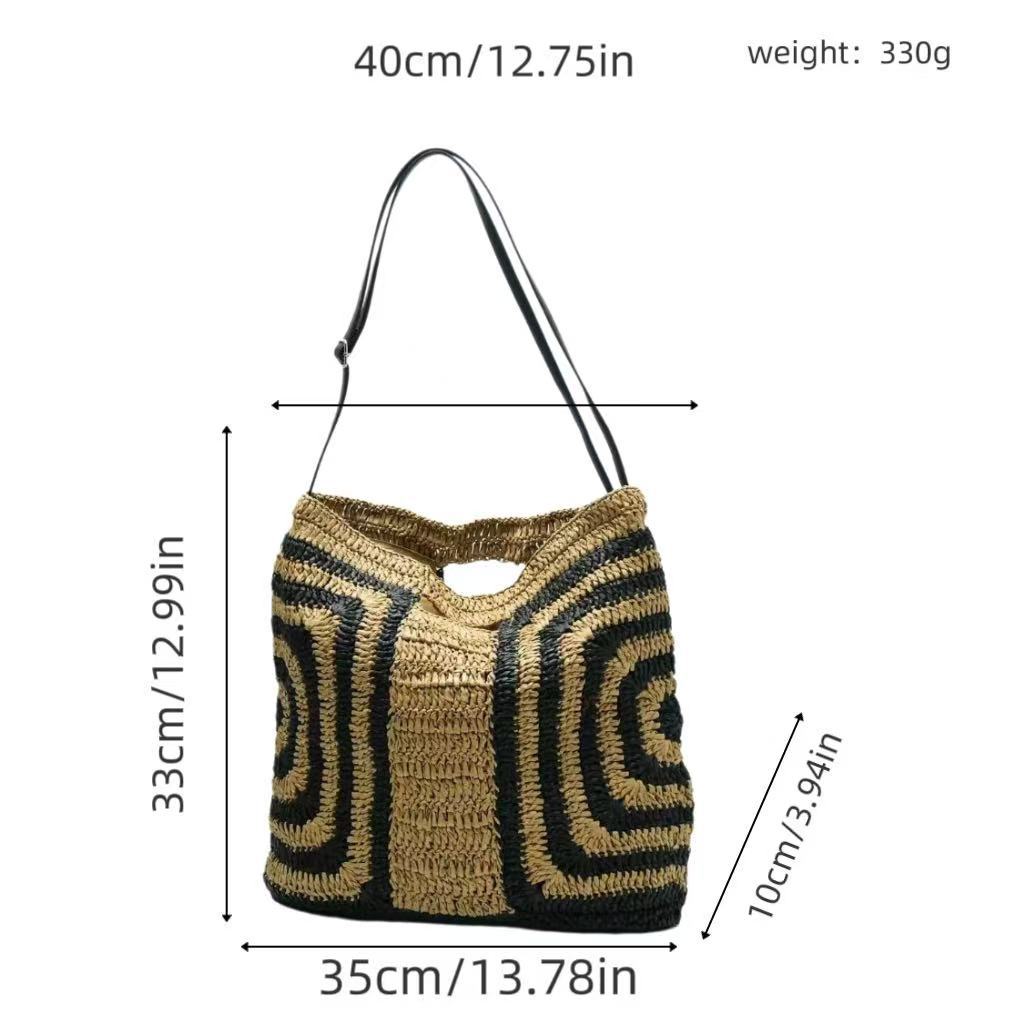 Handbag with Modern Geometric Design Bowlift