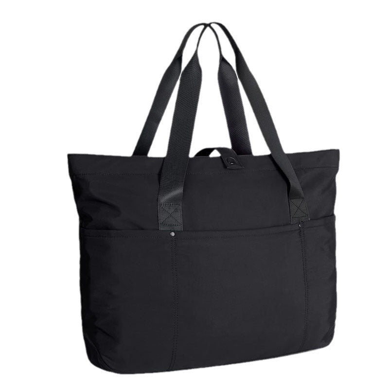 Multifunctional shopping bag with multiple outside pockets Bowlift