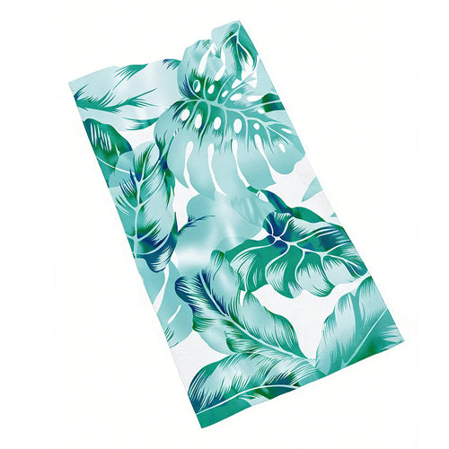 Beach towel with tropical flamingo design Bowlift