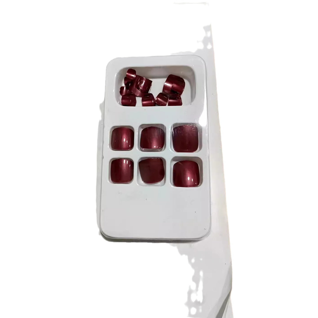 Premium Glossy Press-On Nail Set Bowlift