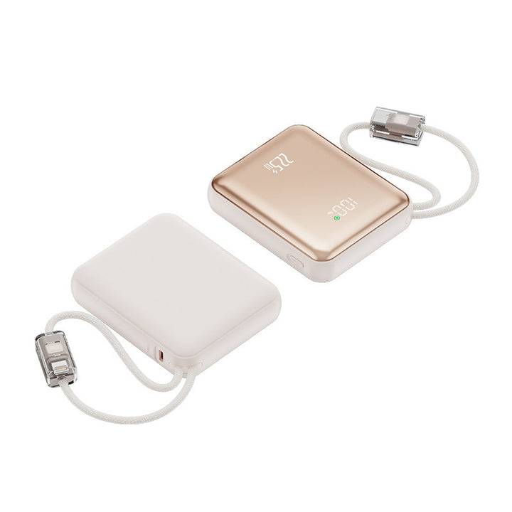 Power bank with integrated fast charging function and digital capacity display Bowlift