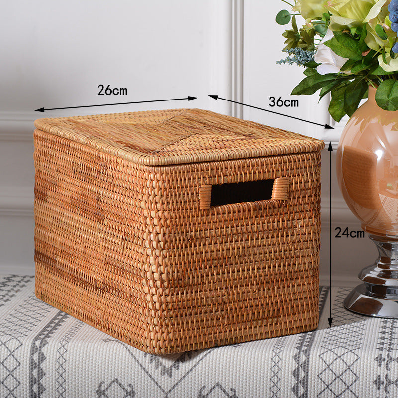 Storage box made of woven material Bowlift