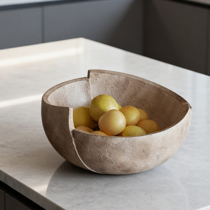Textured Decorative Serving Bowl