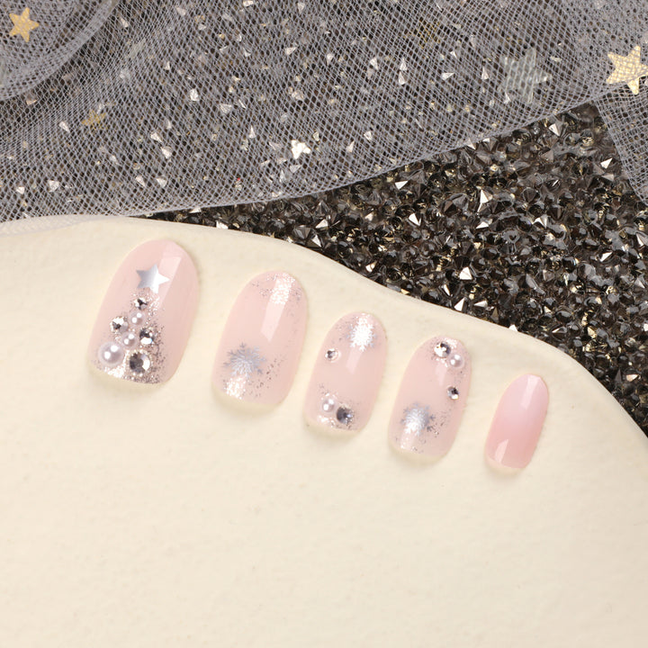 Elegant Glitter Nail Art Set Bowlift