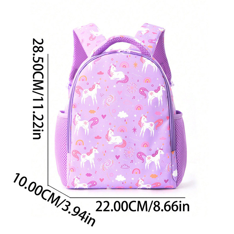 Glittering backpack with rainbow design Bowlift