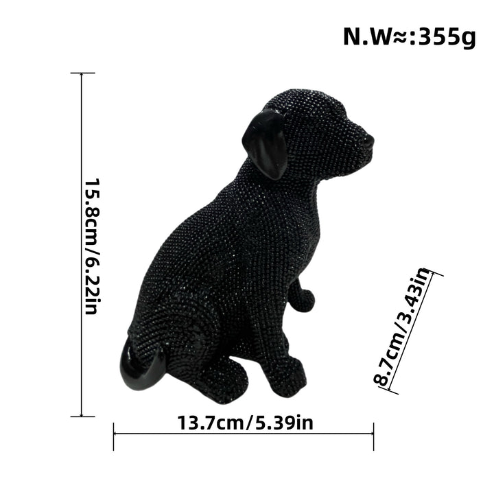 Decorative dog figure in modern design Bowlift