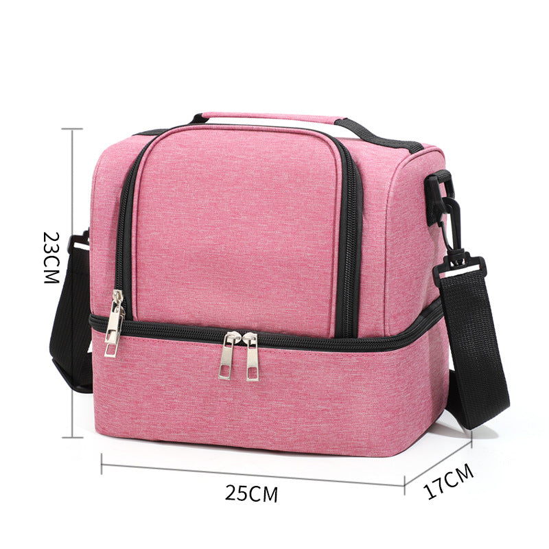 Versatile Insulated Food Carrying Lunch Bag Bowlift