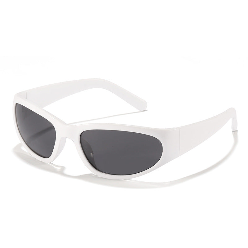 Ladies fashionable sunglasses in futuristic style Bowlift