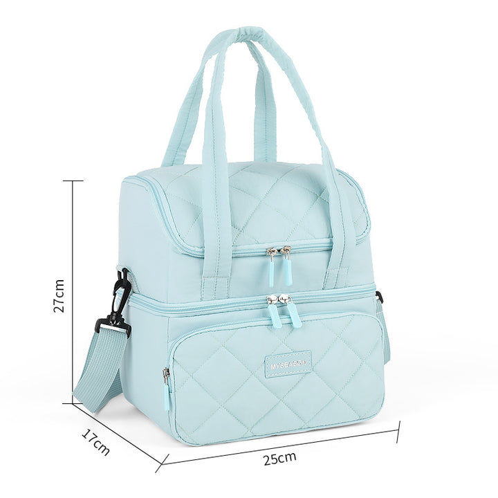 Multi-Functional Insulated Lunch Cooler Bowlift