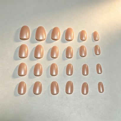 Natural Finish Press-On Nail Extensions Bowlift