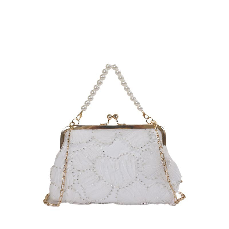 WoElegant Beaded Evening Clutch Bowlift