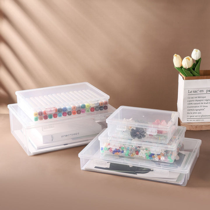 Versatile Clear Storage Organizer Box Bowlift