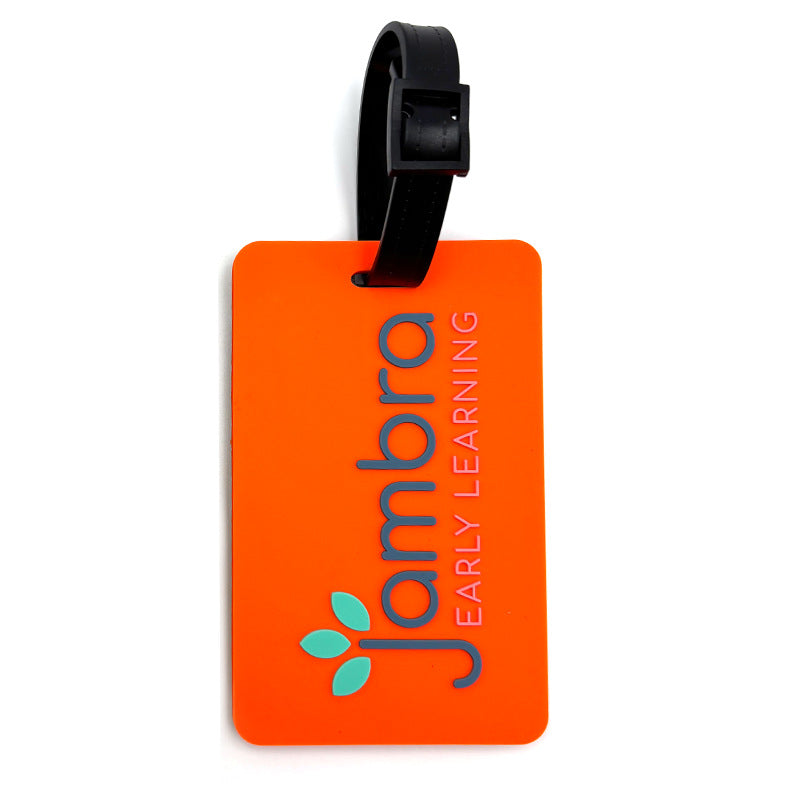 Unisex Durable Silicone Luggage Tag Bowlift