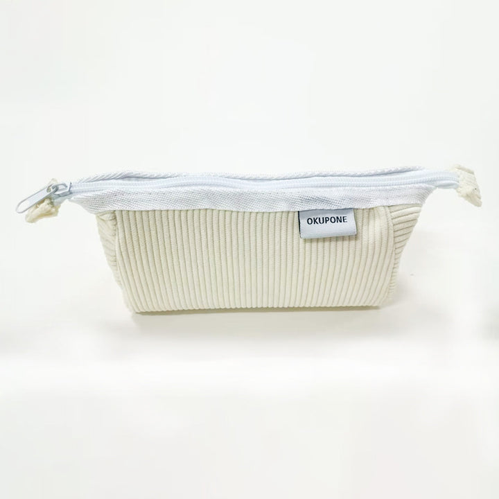 Corduroy Cosmetic Pouch Bowlift