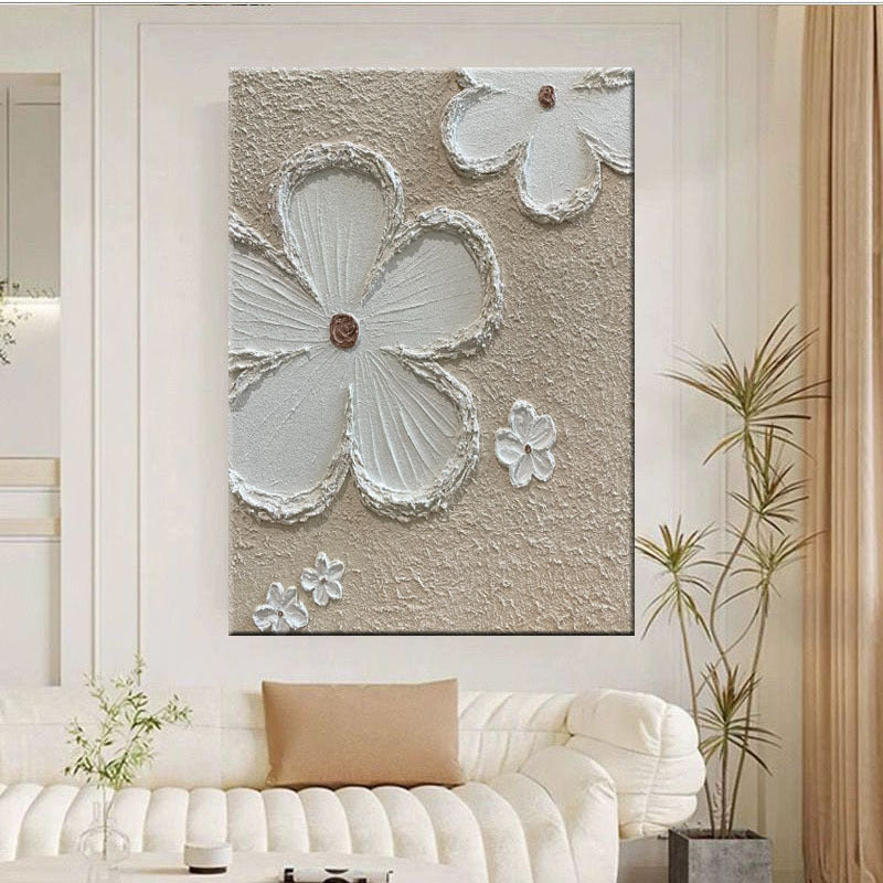 Floral Relief Wall Decor