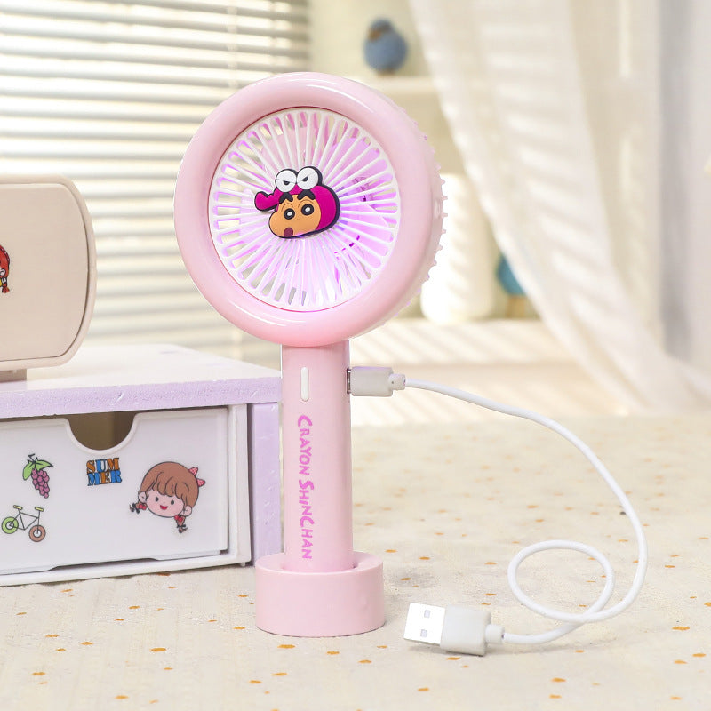 Women Hand Fan in cheerful animal design Bowlift