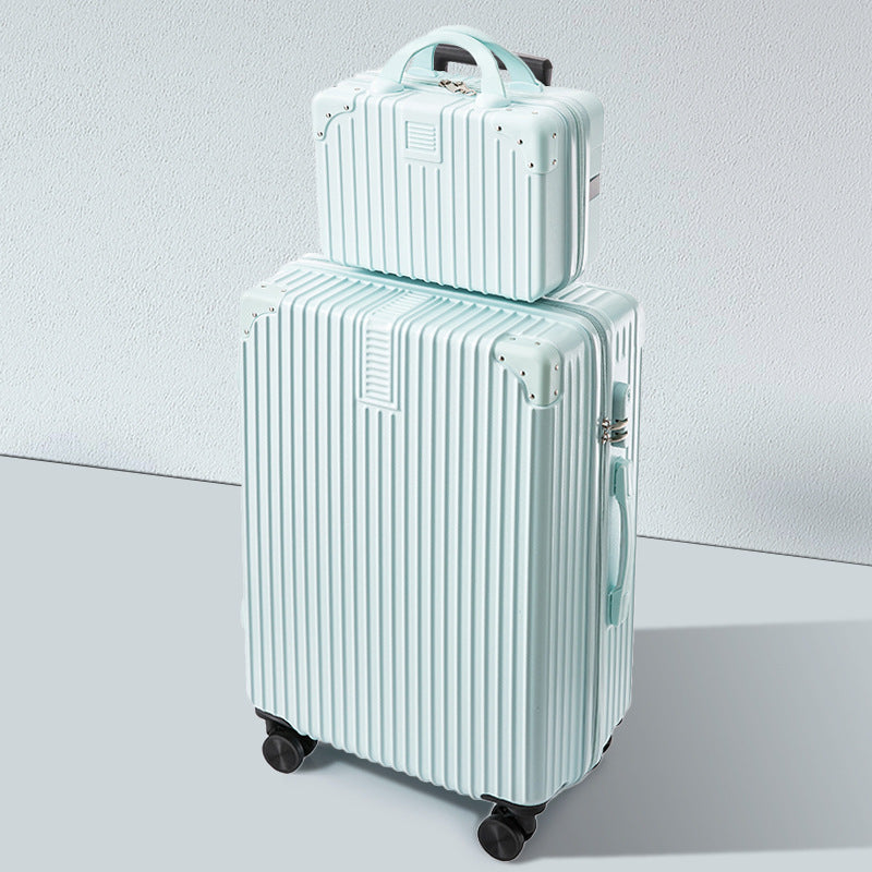 Women's Stylish Multi-Layer Rolling Luggage Set Bowlift