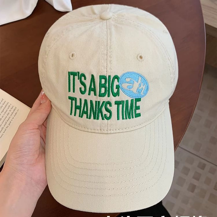 Men's Casual Graphic Adjustable Cap Bowlift