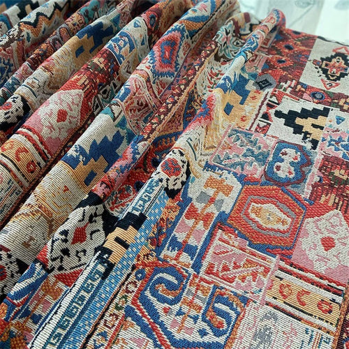Artistic Textured Tapestry Blanket