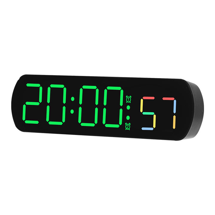 Digital Alarm Clock with Large LED Display and Temperature Display Bowlift