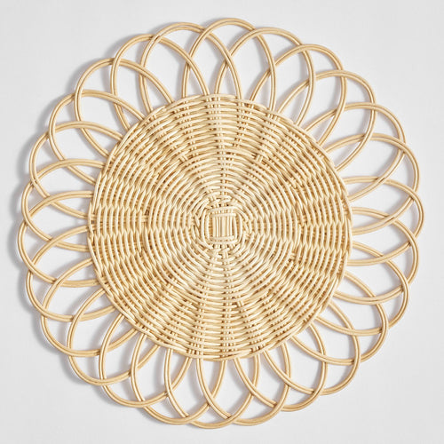 Decorative coaster made of woven rattan Bowlift